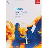 ABRSM 英國皇家 2021-2022鋼琴考試指定曲 第3級