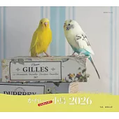 可愛小鳥2026年月曆