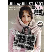 JILL by JILLSTUART時尚單品：粗花呢荷葉邊肩提包（BLACK ver.）