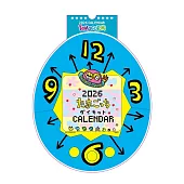 Tamagotchi電子雞造型2026年掛曆