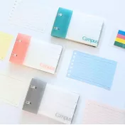 KOKUYO Campus  薄型2孔活頁夾A7-灰