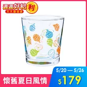 【日本K-ai】夏之記憶透明玻璃杯240cc ‧ 水球