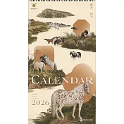 2026年故宮國寶聚焦：書畫精品選粹名畫大月曆