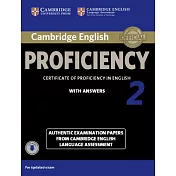 Cambridge English Proficiency 2 Student’s Book with Answers with Audio