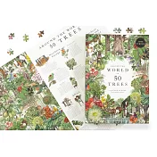 Around the World in 50 Trees 1000 Piece Puzzle