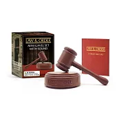 法網遊龍：迷你桌上型法槌Law & Order: Mini Gavel Set with Sound