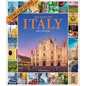 365 Days in Italy Picture-A-Day(r) Wall Calendar 2026