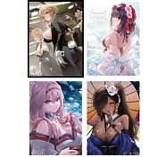 勝利女神妮姬同人角色收集卡套組（一組4張）