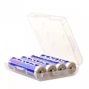 3 號 電池 4入裝收納盒/白透明色/台灣製造 X 5 個