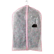 UdiLife 西裝防蟲防塵套 長型-粉紅                              粉紅