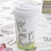 Bella House 我不是紙杯~智利 復活島-莫埃(Moai)巨人石雕群像