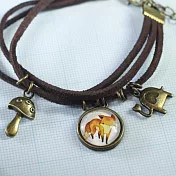 小王子的狐狸古銅手鍊‧輕靈之森手工療癒系