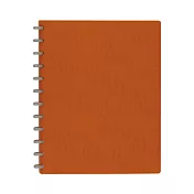 【富美特】輪子可拆式活頁資料冊-A4．i Clip系列橘