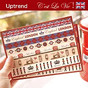 Uptrend C’est La Vie！England 英式飾條貼紙