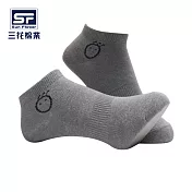 【三花棉業】60-1_三花娃娃頭隱形襪(襪子/短襪)                              灰