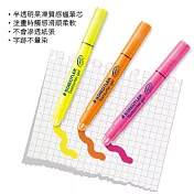 【STAEDTLER 施德樓】旋轉中性果凍螢光筆 3色組合包