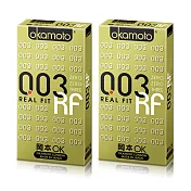 【岡本okamoto】003 RF極薄貼身 6片裝_2入組