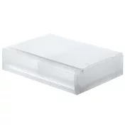 [MUJI 無印良品]PP資料盒/橫式/薄型/2格