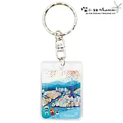 榴小妞台北景點壓克力鑰匙圈-台北26(E021126)