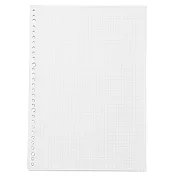 [MUJI 無印良品]植林木不易透色活頁紙/A4.方眼.5mm.100頁