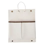 UdiLife 帆布收納掛袋/中二/咖