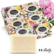 【義大利Rudy Profumi】米蘭古典綜合花香皂6入組