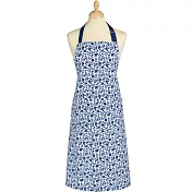 《KitchenCraft》平口單袋圍裙(青花)