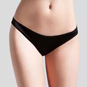 [MIGER密格內衣]超細纖維中低腰三角褲-8626-台灣製-FREE黑色