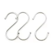 UdiLife 純白鐵S掛鉤/中3入