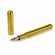 德國KAWECO Liliput 黃銅波浪鋼筆-F