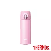 【THERMOS 膳魔師】超輕量 不鏽鋼真空保溫瓶 0.3L(JNI-301-LP)LP(淡粉色)