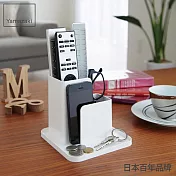日本【YAMAZAKI】Smart -小物收納座(白)