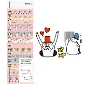 MIDORI 手帳專用貼紙VI-歐吉桑