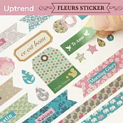 Uptrend 多形花漾貼│月光森林  (Multiple Shapes 升級版)