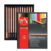 【CDA 瑞士卡達】PASTEL PENCIL 專家級粉彩鉛筆-12色