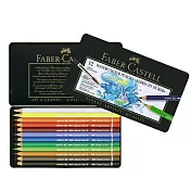 【FABER-CASTELL】藝術專家 水彩色鉛筆12色