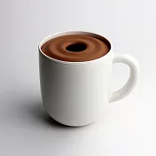 QUALY咖啡杯-捲筒衛生紙盒(白色)