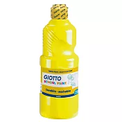 【義大利 GIOTTO】可洗式兒童顏料500ml(單罐)黃色