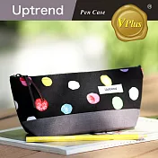 Uptrend/V-plus‧飛吧！夢  寬底筆袋(經典黑)