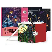 【JoanMiro 原創美玩】童話故事刮畫紙- 灰姑娘 JM03065