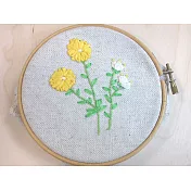 【Crystal Rose緞帶專賣店】Petals緞帶刺繡 DIY手做材料包-雛菊