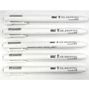 (5支1包)UCHIDA水性代針筆0.03+0.1+0.3+0.5+1.0