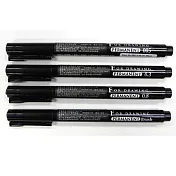 (4支1包)UCHIDA油性代針筆0.05+0.3+0.8+Brush