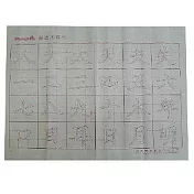 《中華筆莊》標準楷體水寫布+毛筆
