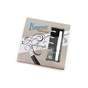 德國KAWECO Calligraphy系列藝術書法鋼筆 組/ 白