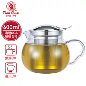 日本寶馬600ml圓滿耐熱壺(附濾網) TA-G-02-600