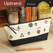 Uptrend/V-plus‧小海錨   寬底筆袋(不附皮質手把)