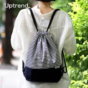Uptrend 小旅行束口揹袋│藍水手