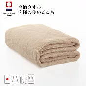 日本桃雪【今治超長棉浴巾】共8色-咖啡色 | 鈴木太太公司貨