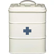 《KitchenCraft》復古防潮急救箱(奶油黃3L)